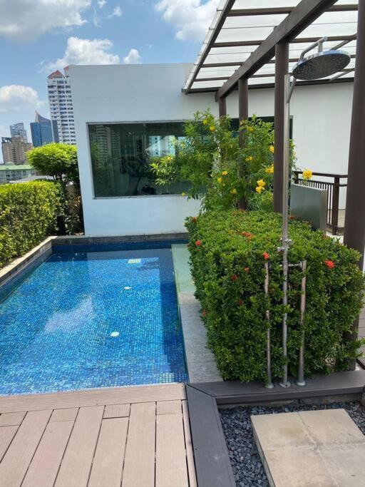 Delightful Condo In Central Location At Sukhumvit 49 Bangkok Extérieur photo