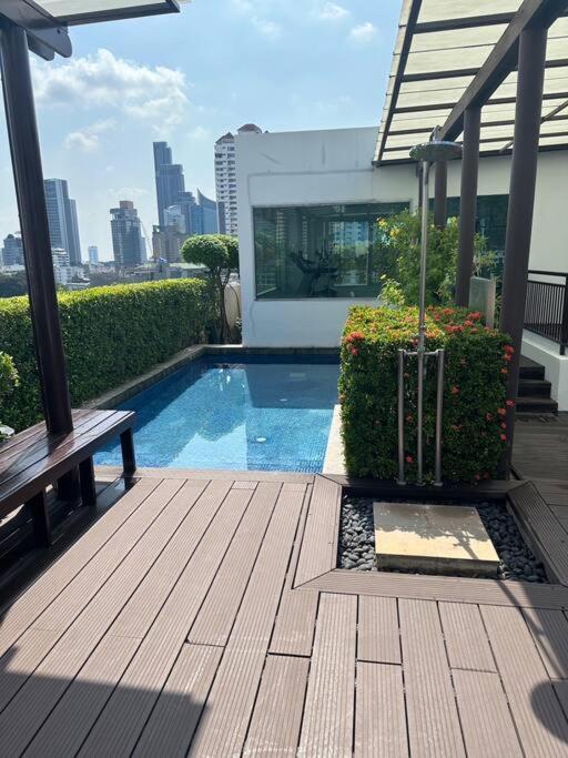 Delightful Condo In Central Location At Sukhumvit 49 Bangkok Extérieur photo